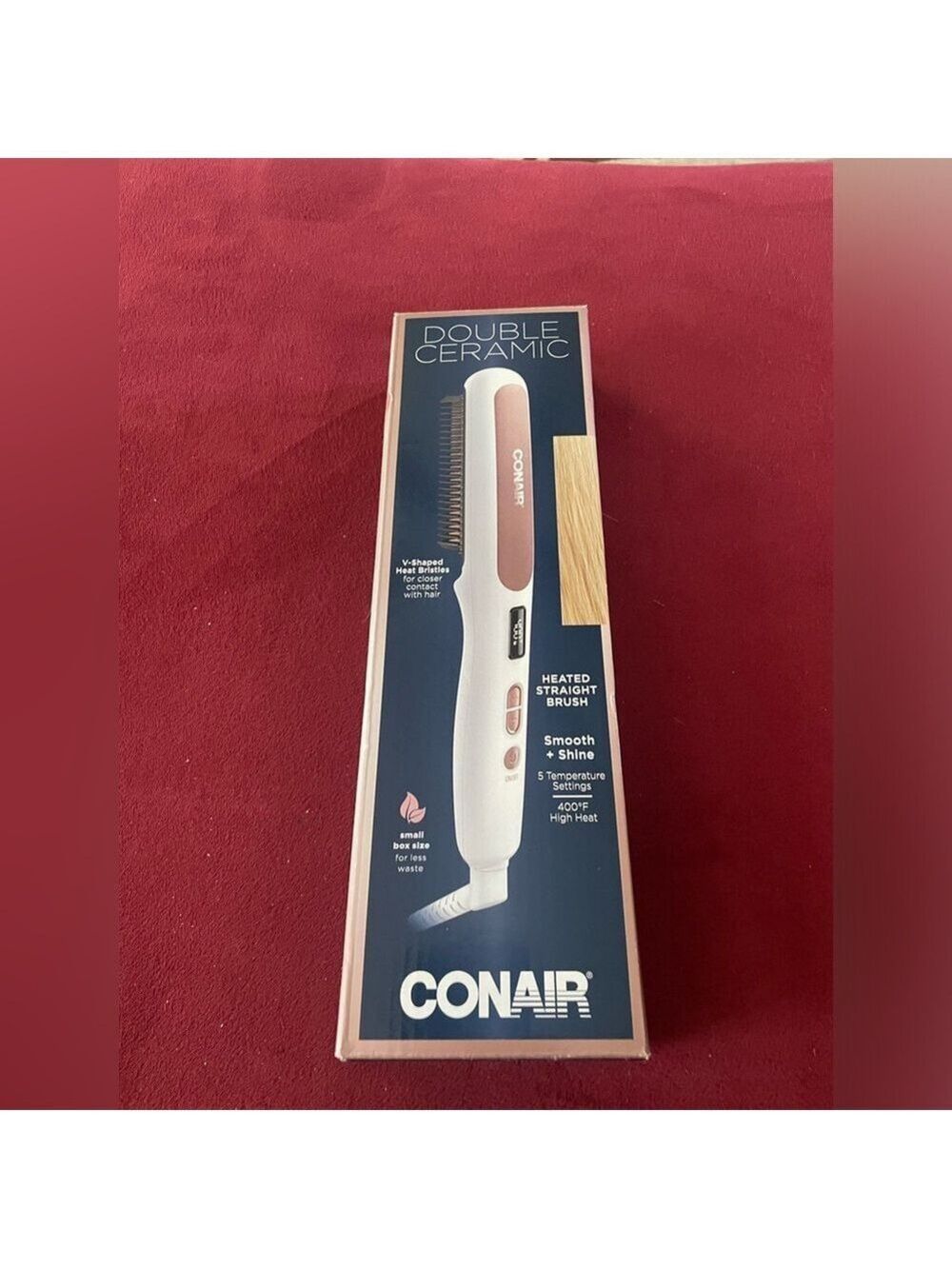 Conair Double Ceramic Hair straight brush